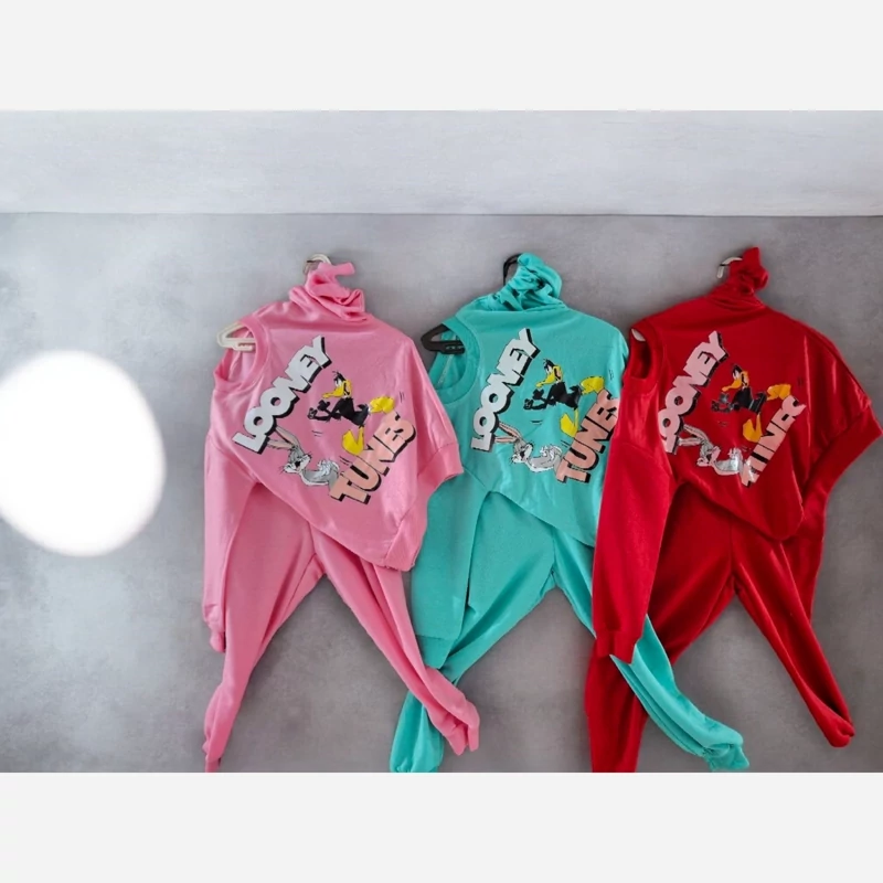 بلوز شلوار دخترانه اسپان