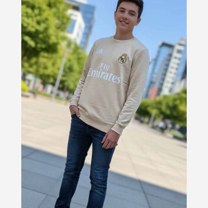 بلوز تک پسرانه طرح رئال مادرید