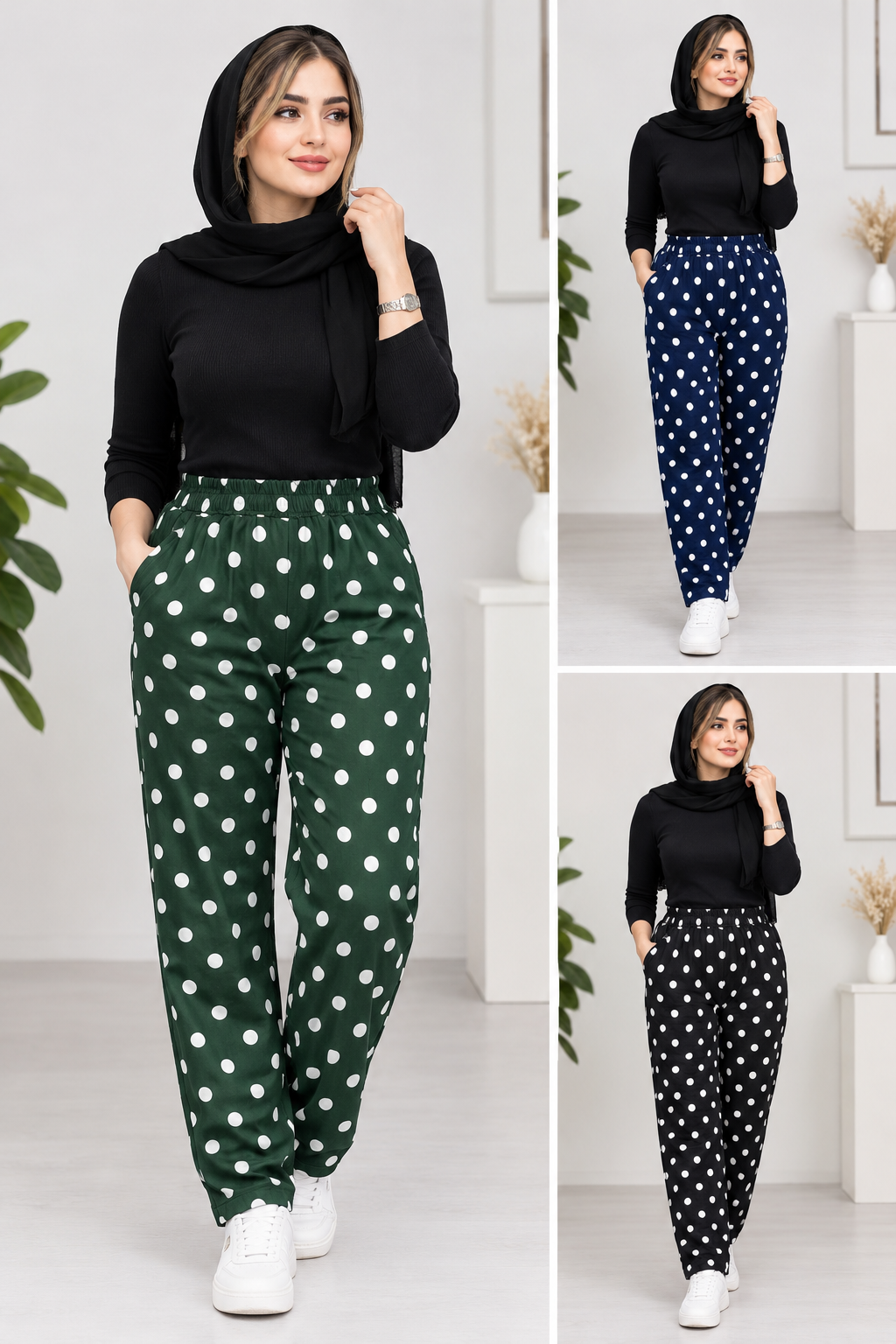 شلوار مخمل زنانه توپی وارداتی GVC